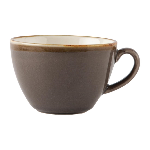 Olympia Kiln Coffee Cups Smoke 340ml (6 Pack) Olympia Kiln Coffee Cups Smoke 340ml (6 Pack)