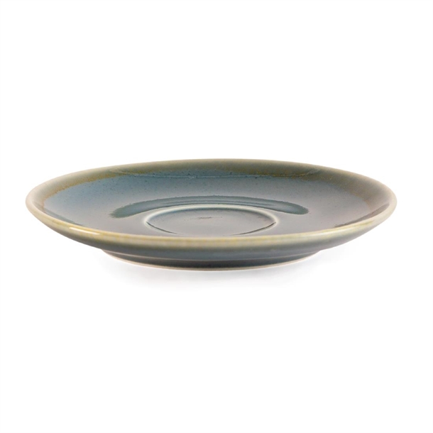 Olympia Kiln Cappuccino Saucer Ocean 140mm (6 Pack)