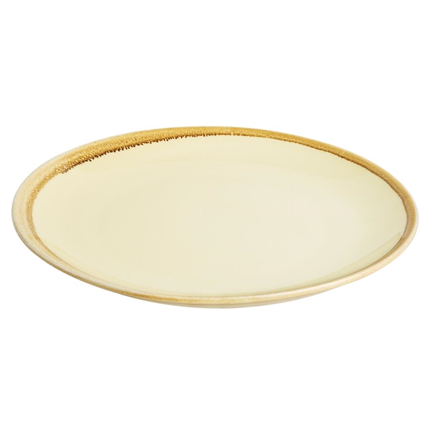 Olympia Kiln Round Plate Sandstone 280mm (4 Pack)