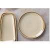 Olympia Kiln Round Plate Sandstone 280mm (4 Pack)