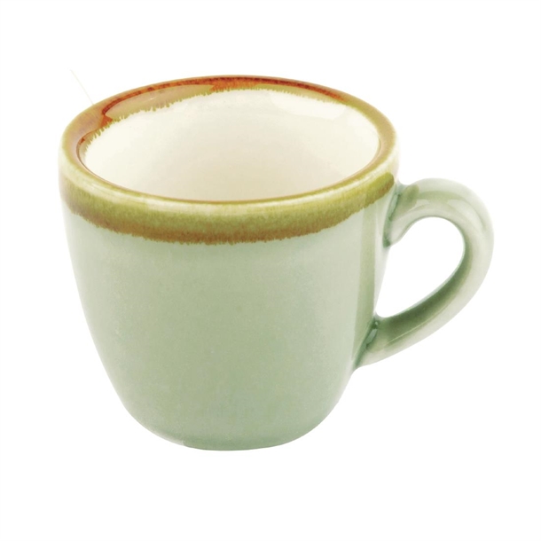 Olympia Kiln Espresso Cups Moss 85ml (6 Pack)
