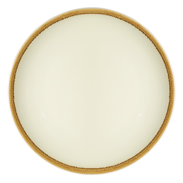 Olympia Kiln Round Coupe Plate Sandstone 230mm (6 Pack) Olympia Kiln Round Coupe Plate Sandstone 230mm (6 Pack)