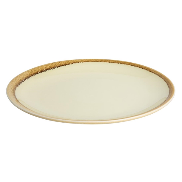 Olympia Kiln Round Coupe Plate Sandstone 230mm (6 Pack) Olympia Kiln Round Coupe Plate Sandstone 230mm (6 Pack)