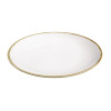 Olympia Kiln Chalk Round Coupe Plate 280mm (Pack of 4) Olympia Kiln Chalk Round Coupe Plate 280mm (Pack of 4)