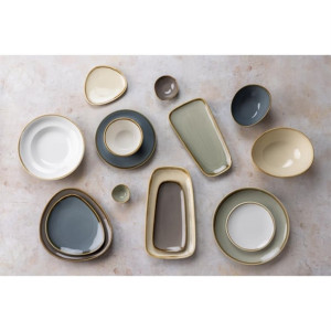 Olympia Kiln Round Coupe Plate Ocean 230mm (6 Pack)