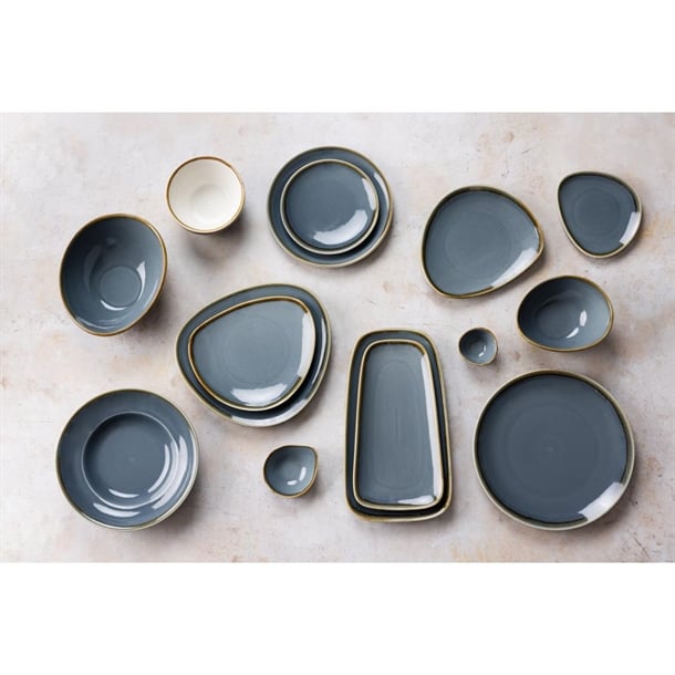 Olympia Kiln Pasta Bowls Ocean 250mm (Pack of 4)