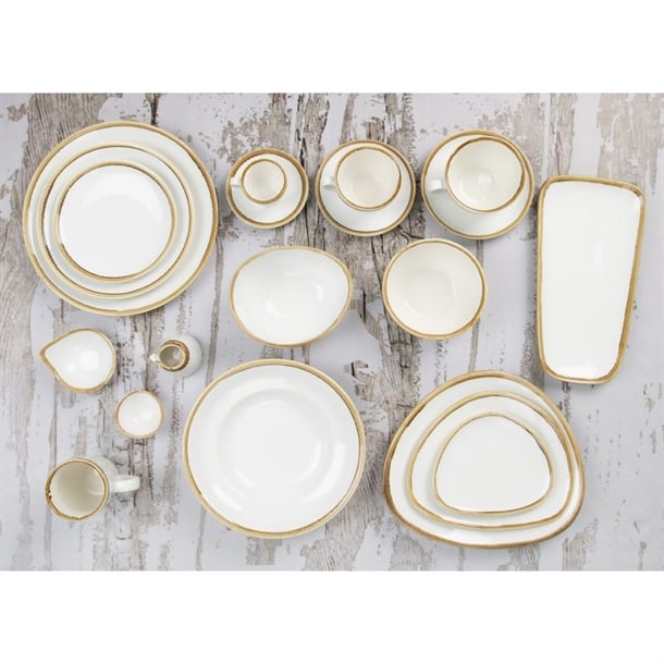 Olympia Kiln 230ml Cup Saucer Chalk 140mm (Pack of 6) Olympia Kiln 230ml Cup Saucer Chalk 140mm (Pack of 6)