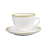 Olympia Kiln 230ml Cup Saucer Chalk 140mm (Pack of 6) Olympia Kiln 230ml Cup Saucer Chalk 140mm (Pack of 6)