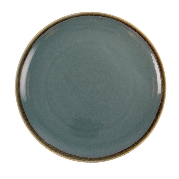 Olympia Kiln Round Plate Ocean 280mm (4 Pack)