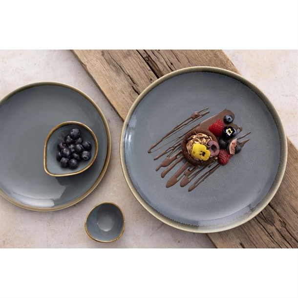 Olympia Kiln Round Plate Ocean 280mm (4 Pack)