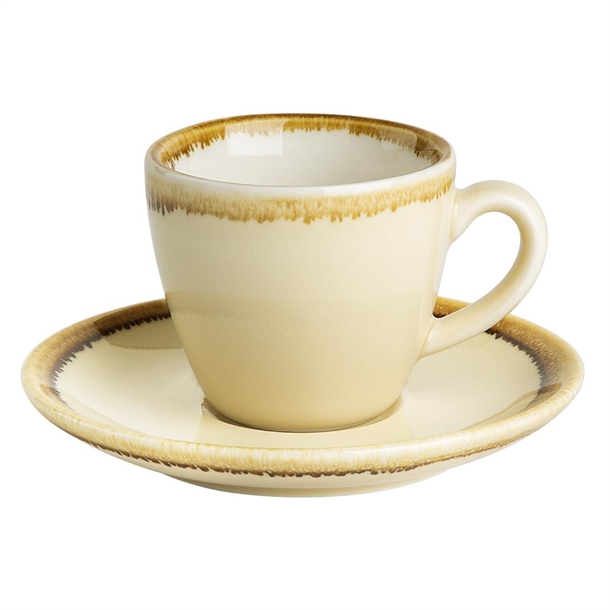 Olympia Kiln Espresso Cups Sandstone 85ml (6 Pack) Olympia Kiln Espresso Cups Sandstone 85ml (6 Pack)