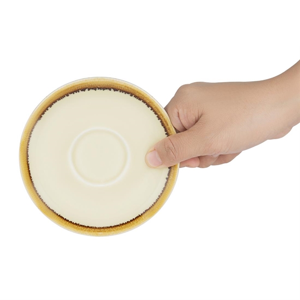 Olympia Kiln Espresso Saucer Sandstone Olympia Kiln Espresso Saucer Sandstone