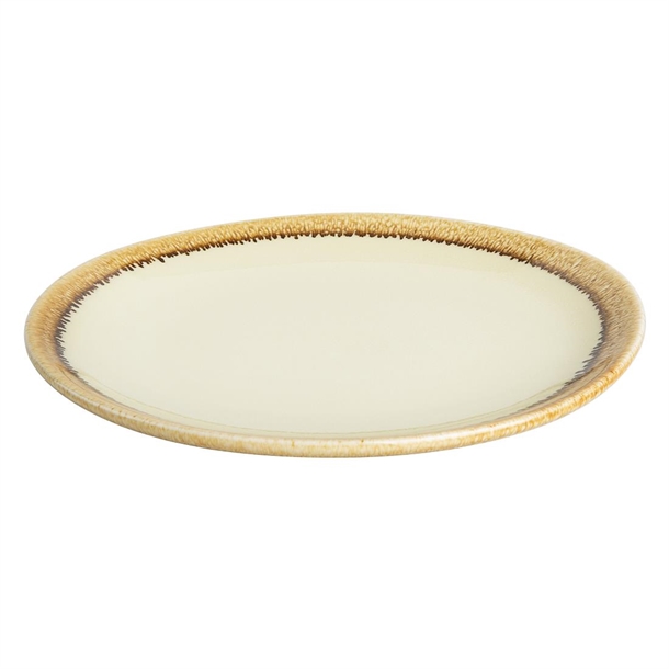Olympia Kiln Sandstone Round Coupe Plates 180mm (6 Pack) Olympia Kiln Sandstone Round Coupe Plates 180mm (6 Pack)