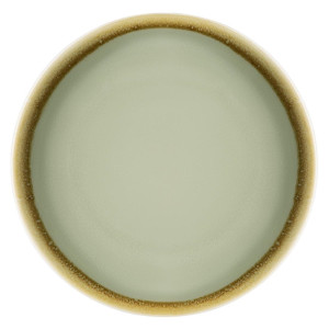 Olympia Kiln Moss Round Coupe Plates 180mm (Pack of 6)