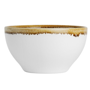 Olympia Kiln Round Bowl Chalk 140mm 635ml (Pack of 6)