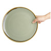 Olympia Kiln Round Plate Moss 280mm (4 Pack)