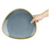 Olympia Kiln Triangular Plate Ocean 280mm Olympia Kiln Triangular Plate Ocean 280mm