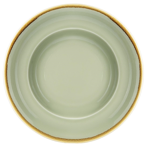 Olympia Kiln Pasta Bowls Moss 250mm (Pack of 4)