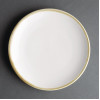 Olympia Kiln Round Coupe Plate Chalk 180mm (Pack of 6) Olympia Kiln Round Coupe Plate Chalk 180mm (Pack of 6)