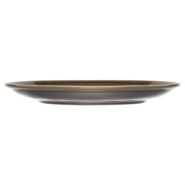 Olympia Kiln Round Coupe Plate Smoke 280mm (4 Pack) Olympia Kiln Round Coupe Plate Smoke 280mm (4 Pack)