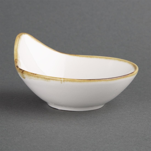 Olympia Kiln Dipper Bowl Chalk 100mm 70ml (Pack of 12)
