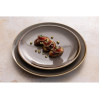 Olympia Kiln Round Coupe Plate Smoke 230mm (6 Pack)
