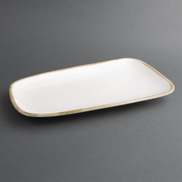 Olympia Kiln Platter Chalk 335mm (Pack of 4)