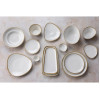 Olympia Kiln Platter Chalk 335mm (Pack of 4)