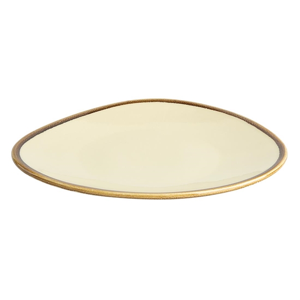 Olympia Kiln Triangular Plate Sandstone 280mm Olympia Kiln Triangular Plate Sandstone 280mm