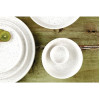 Olympia Cavolo White Speckle Flat Round Plate 180(Ø Pack)mm (6 Pack)