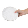 Olympia Cavolo White Speckle Flat Round Plate 180(Ø Pack)mm (6 Pack)