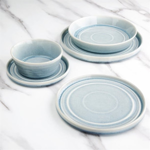Olympia Cavolo Flat Round Plates Ice Blue 180mm (6 Pack) Olympia Cavolo Flat Round Plates Ice Blue 180mm (6 Pack)