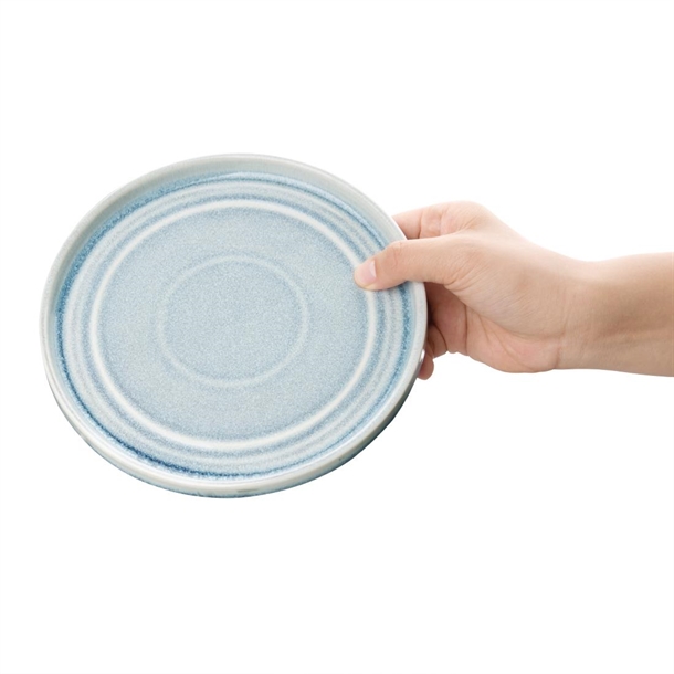 Olympia Cavolo Flat Round Plates Ice Blue 180mm (6 Pack) Olympia Cavolo Flat Round Plates Ice Blue 180mm (6 Pack)
