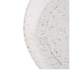 Olympia Cavolo Flat Round Bowls White Speckle 220mm (4 Pack)