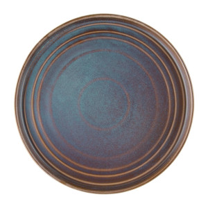 Olympia Cavolo Iridescent Flat Round Plate 270mm (4 Pack)