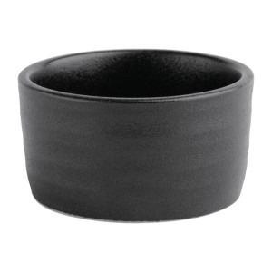 Olympia Cavolo Textured Black Dipping Dish 67(Ø)mm (12 Pack)