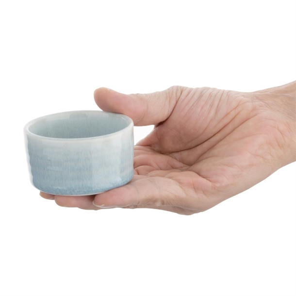 Olympia Cavolo Ice Blue Dipping Dish 67(Ø Pack)mm (12 Pack) Olympia Cavolo Ice Blue Dipping Dish 67(Ø Pack)mm (12 Pack)