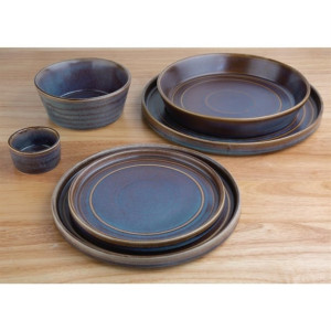 Olympia Cavolo Iridescent Flat Round Plate - 180mm (6 Pack)