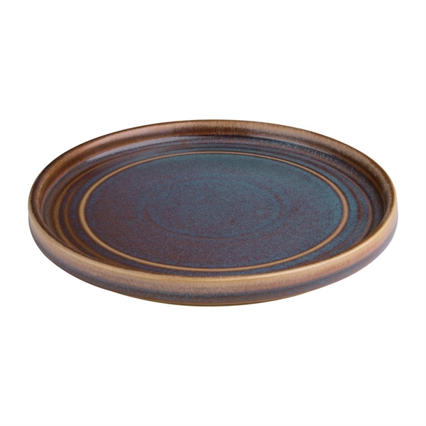 Olympia Cavolo Iridescent Flat Round Plate - 180mm (6 Pack) Olympia Cavolo Iridescent Flat Round Plate - 180mm (6 Pack)