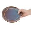 Olympia Cavolo Iridescent Flat Round Plate - 180mm (6 Pack) Olympia Cavolo Iridescent Flat Round Plate - 180mm (6 Pack)