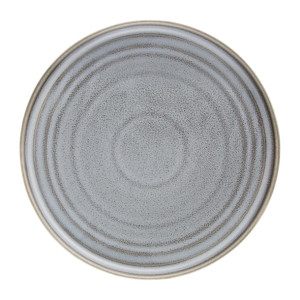 Olympia Cavolo Charcoal Dusk Flat Round Plate 270(Ø Pack)mm (4 Pack)