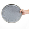 Olympia Cavolo Charcoal Dusk Flat Round Plate 270(Ø Pack)mm (4 Pack)