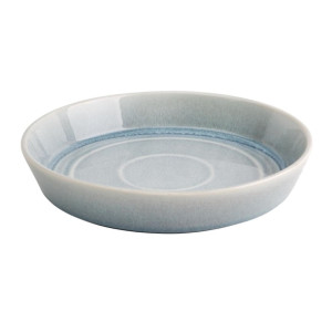 Olympia Cavolo Flat Round Bowls Ice Blue 220mm (4 Pack)
