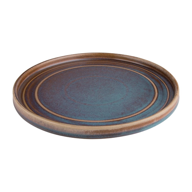 Olympia Cavolo Iridescent Flat Round Plate - 220mm (6 Pack)