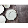 Olympia Cavolo Flat Round Bowls Spring Green 143mm (6 Pack)