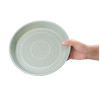 Olympia Cavolo Flat Round Bowls Spring Green 220mm (4 Pack) Olympia Cavolo Flat Round Bowls Spring Green 220mm (4 Pack)