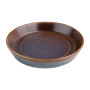 Olympia Cavolo Flat Round Bowls Iridescent 220mm (4 Pack)