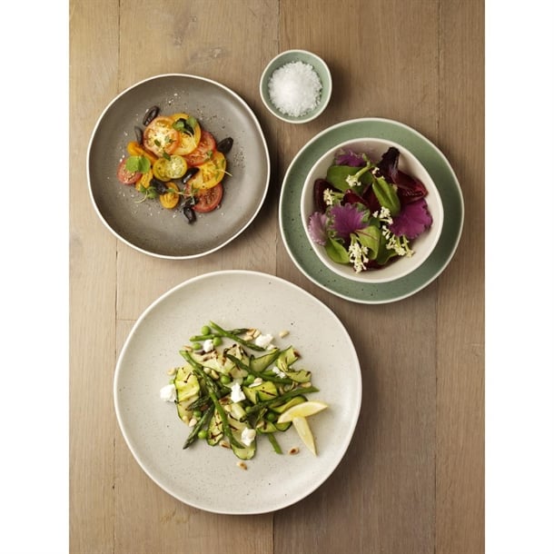 Olympia Chia Plates Sand 205mm (6 Pack)
