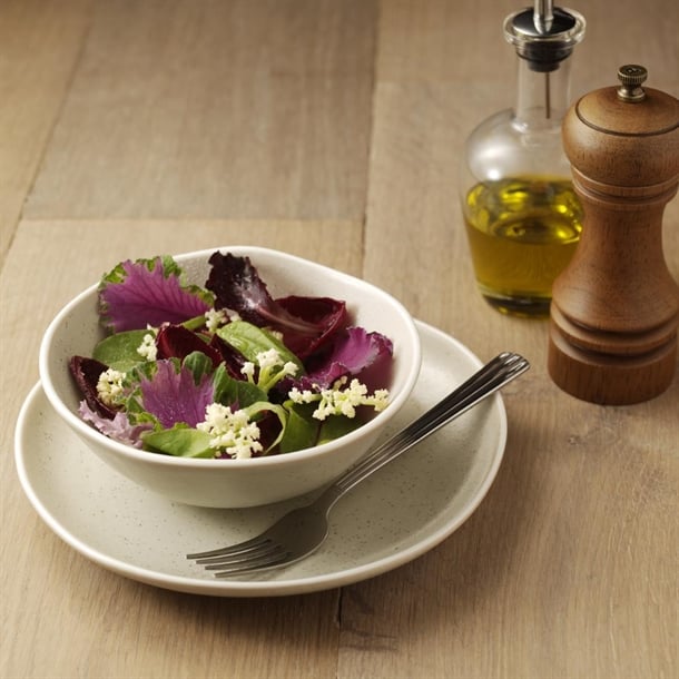 Olympia Chia Plates Sand 205mm (6 Pack)