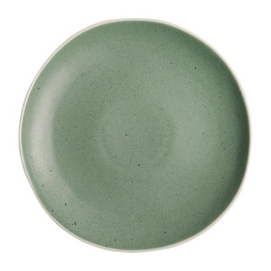 Olympia Chia Plates Green 270mm (6 Pack)